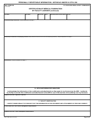 NRC Form 396 Certification of Medical Examination by Facility Licensee, Page 2