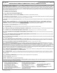 NRC Form 396 Certification of Medical Examination by Facility Licensee, Page 3