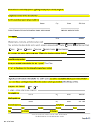 Consent and Release Form for Fingerprinting and Criminal History Review - Nevada, Page 2