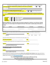 Consent and Release Form for Fingerprinting and Criminal History Review - Nevada, Page 3