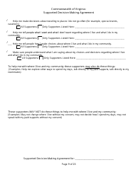Supported Decision-Making Agreement - Virginia, Page 9