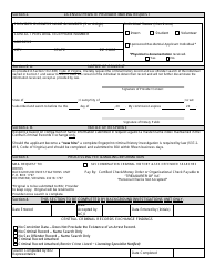 Form BIUSP-167 Criminal History Record Name &amp; Sex Offender Search Request for Volunteers, Students &amp; Any Individual Over the Age of 18 Living Within a Sponsored Residential Home Who Has a Demonstrated Disability - Virginia, Page 3