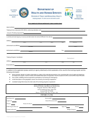 Document preview: Training Grant Application - Nevada