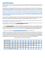 Form 2210ME Underpayment of Estimated Tax by Individuals, Estates, or Trusts - Maine, Page 2