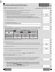 Form 1040ME Schedule PTFC/STFC Property Tax Fairness Credit Sales Tax Fairness Credit for Maine Residents and Part-Year Residents Only - Maine, Page 2