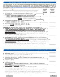 Form 1040ME Schedule A Adjustments to Tax - Maine, Page 2