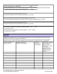 DCYF Form 13-001A Applicant Medical Self Report - Washington (English/Oromo), Page 2
