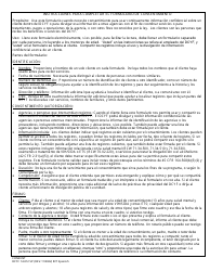 DCYF Formulario 14-012 Consentimiento Por Escrito - Washington (Spanish), Page 3
