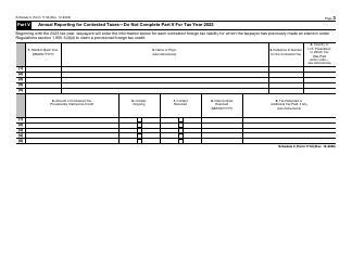 IRS Form 1116 Schedule C Foreign Tax Redeterminations, Page 3
