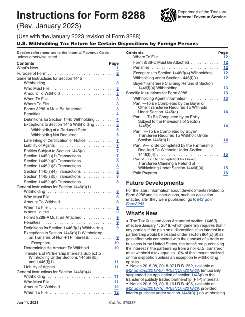 download-instructions-for-irs-form-8288-u-s-withholding-tax-return-for