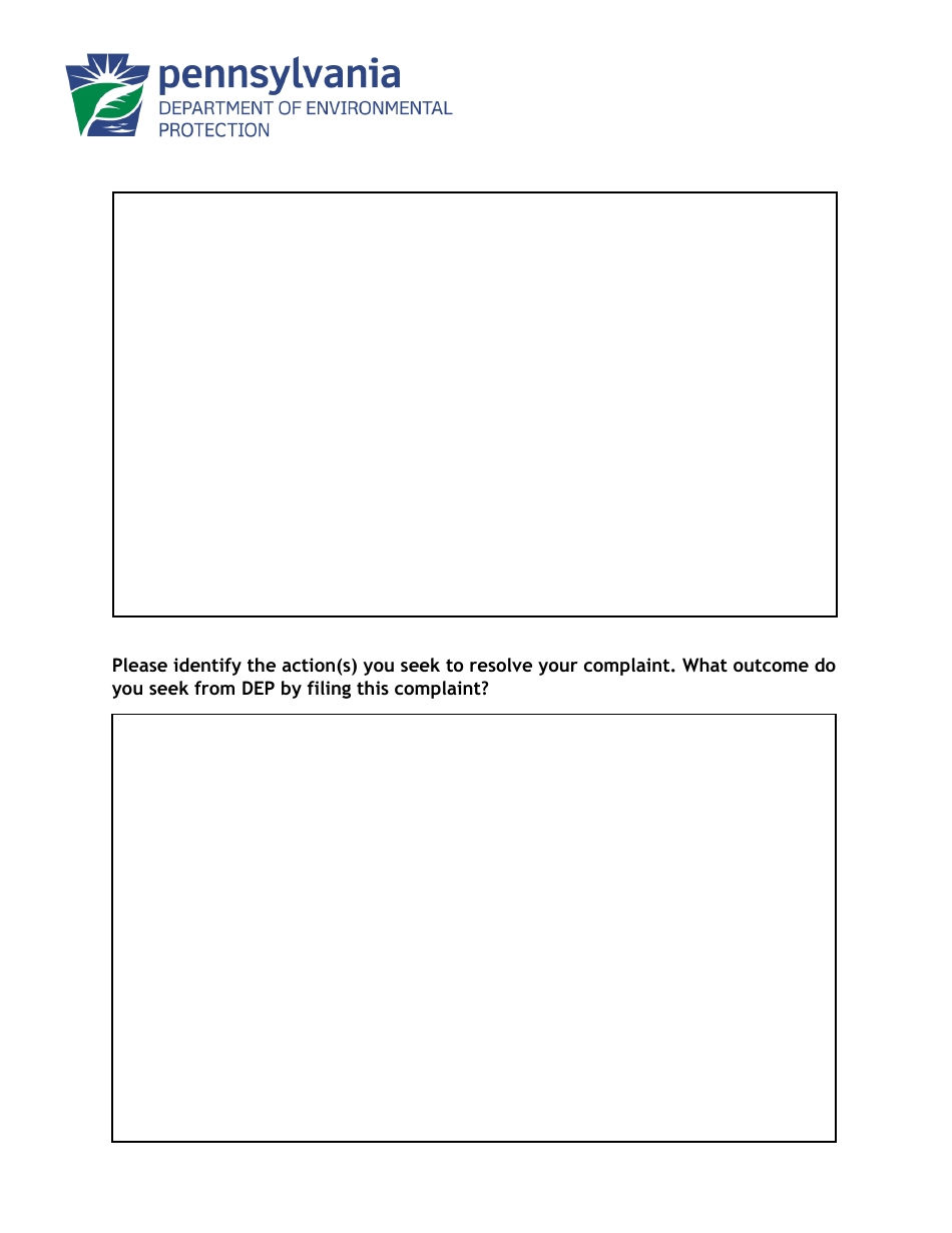 Discrimination Complaint Form - Pennsylvania, Page 3