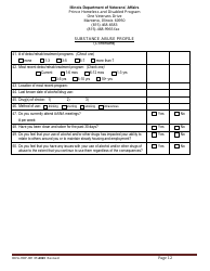 Form IDVA-HDP-001 Intake Form - Prince Homeless and Disabled Program - Illinois, Page 12