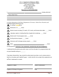 Form IDVA-HDP-001 Intake Form - Prince Homeless and Disabled Program - Illinois, Page 13