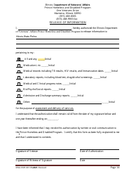 Form IDVA-HDP-001 Intake Form - Prince Homeless and Disabled Program - Illinois, Page 14