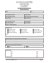 Form IDVA-HDP-001 Intake Form - Prince Homeless and Disabled Program - Illinois, Page 15