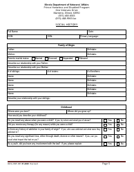 Form IDVA-HDP-001 Intake Form - Prince Homeless and Disabled Program - Illinois, Page 5