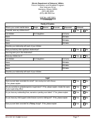 Form IDVA-HDP-001 Intake Form - Prince Homeless and Disabled Program - Illinois, Page 7
