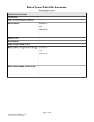 Hearing Request Form - Vermont, Page 2