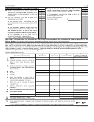 IRS Form 1120-F U.S. Income Tax Return of a Foreign Corporation, Page 3