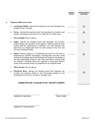 Form CP-3519 Rio Application and Checklist for Ministerial Review - City of Los Angeles, California, Page 2