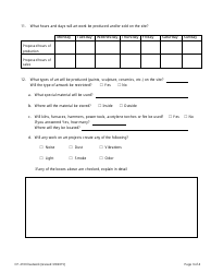 Form CP-2100 Joint Living and Work Quarters - City of Los Angeles, California, Page 3