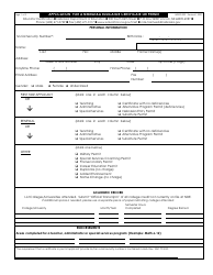 Document preview: NDE Form 20-003 Application for a Nebraska Educator Certificate or Permit - Nebraska