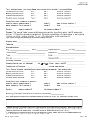 EIB Form 95-10 Application for Credit Guarantee Facility and Longterm Direct Loan or Guarantee, Page 2