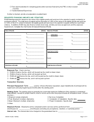 EIB Form 95-10 Application for Credit Guarantee Facility and Longterm Direct Loan or Guarantee, Page 7