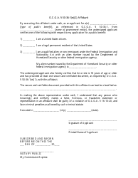 Reciprocal Application for a Commercial Pesticide Applicator&#039;s License - Georgia (United States), Page 5