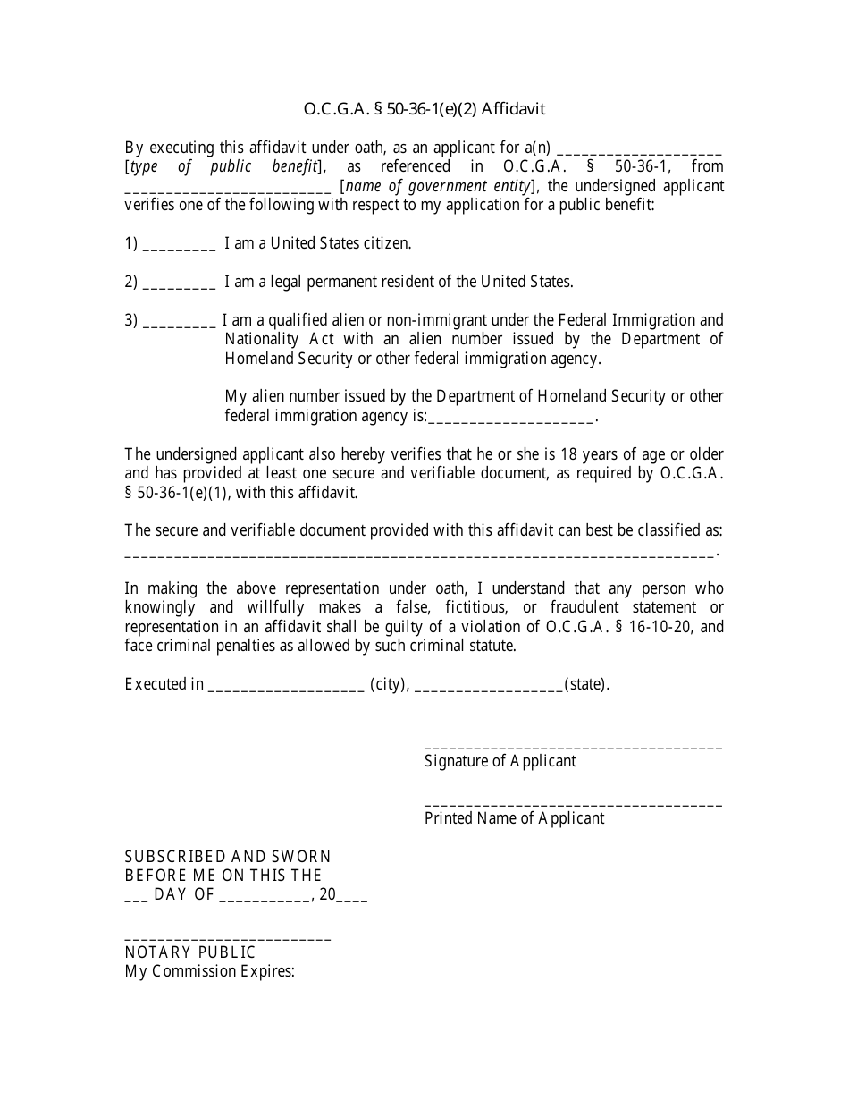 (United States) Reciprocal Application for a Commercial