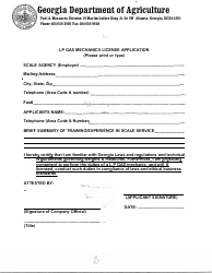 Application for Lpg Gas Agency Registration - Georgia (United States), Page 3