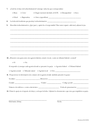 Formulario De Quejas Por Discriminacion Para No Empleados - Georgia (United States) (Spanish), Page 2
