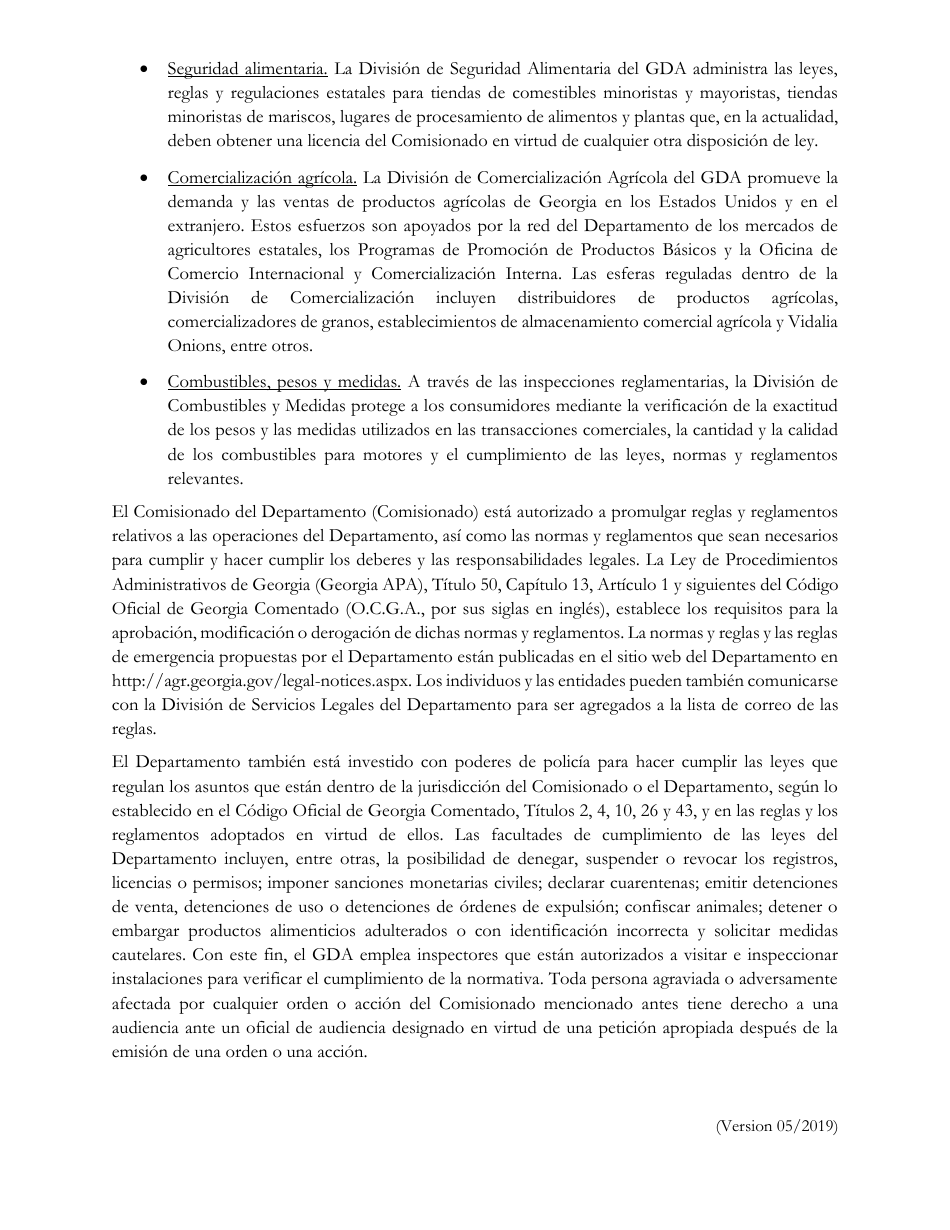 Language Access Plan - Georgia (United States) (Spanish), Page 3