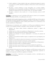 Language Access Plan - Georgia (United States) (Spanish), Page 5