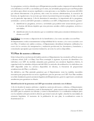 Language Access Plan - Georgia (United States) (Spanish), Page 6