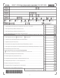 Document preview: Form IT-141 West Virginia Fiduciary Income Tax Return - West Virginia