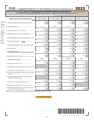Form IT-210 Underpayment of Estimated Tax by Individuals - West Virginia, Page 2