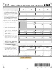 Form IT-210 Underpayment of Estimated Tax by Individuals - West Virginia, Page 4