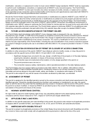 DOT Form 224-005 Access Connection Permit Managed Access Highways Only - Washington, Page 7