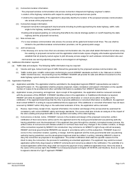 DOT Form 224-008 Type F Only - Access Wireless Communication Site Permit for Limited Access State Routes Only - Washington, Page 3