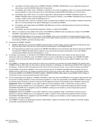 DOT Form 224-008 Type F Only - Access Wireless Communication Site Permit for Limited Access State Routes Only - Washington, Page 5