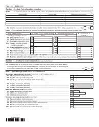 Form IT-204 Partnership Return - New York, Page 8