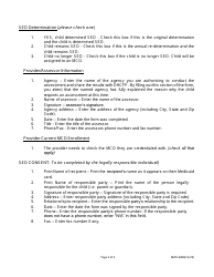 Form NMO-6080 Severely Emotionally Disturbed (Sed) Children Managed Care Organization (Mco) Disenrollment Form - Nevada, Page 2
