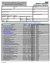 Wsdot Employee Publications Request - Washington