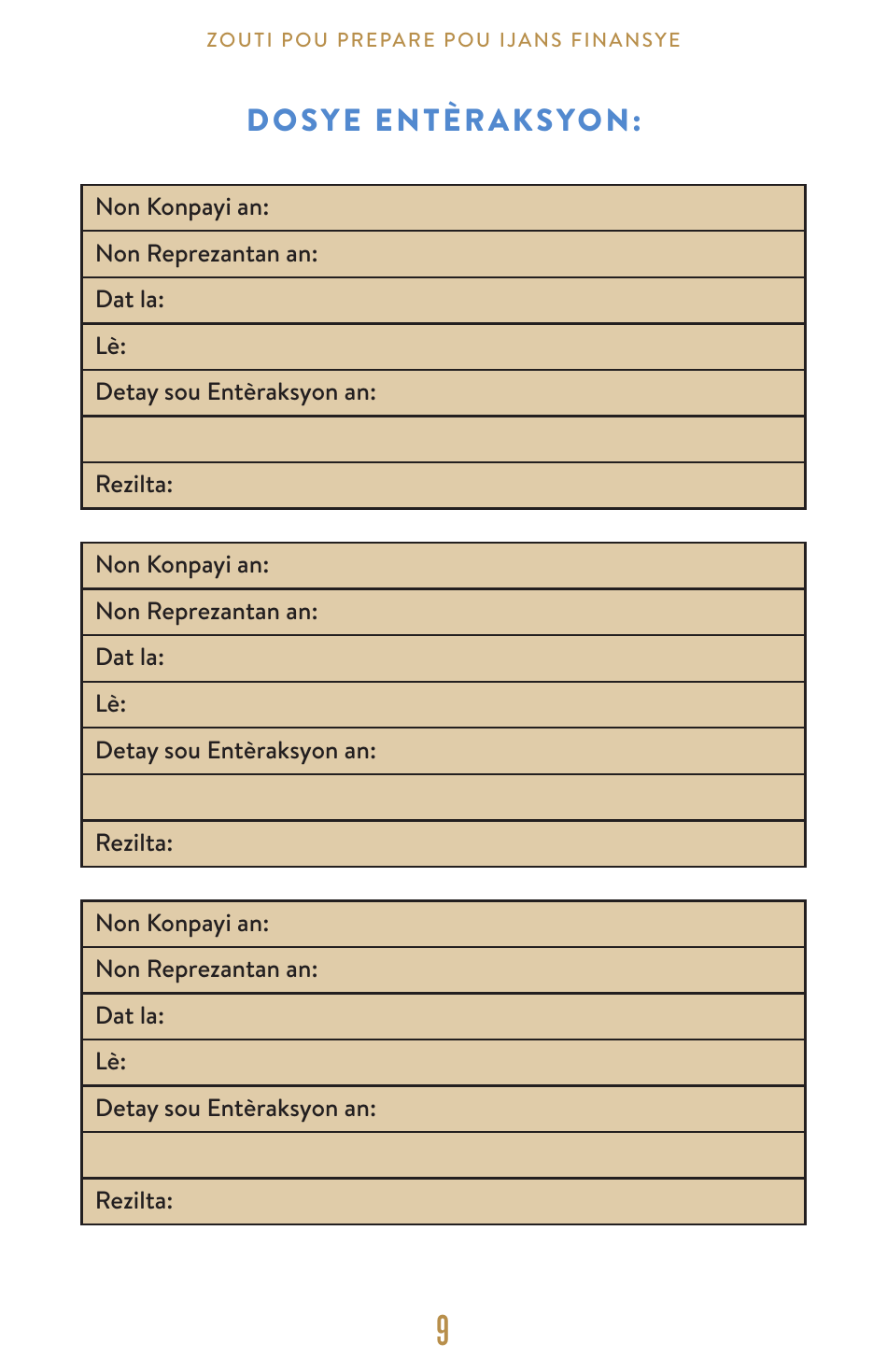 Emergency Financial Preparedness Toolkit - Florida (English / Creole), Page 10