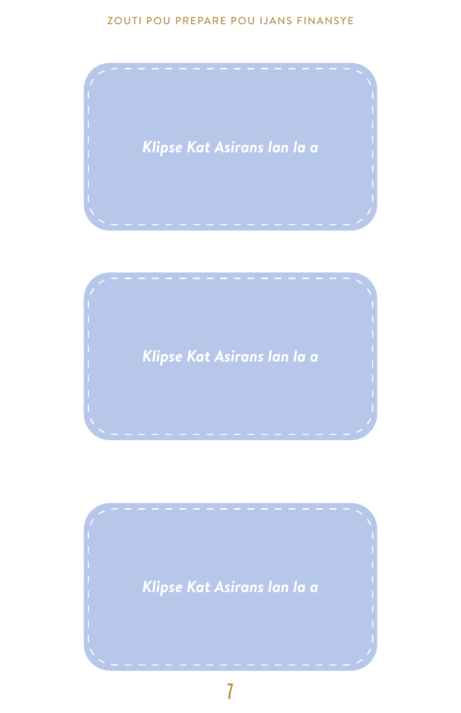 Emergency Financial Preparedness Toolkit - Florida (English / Creole), Page 8