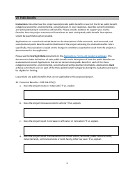 Water Project Grants and Loans - Grant Application - Oregon, Page 12