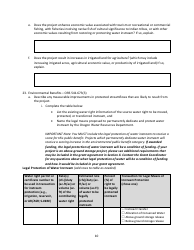 Water Project Grants and Loans - Grant Application - Oregon, Page 13