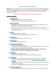 Water Project Grants and Loans - Grant Application - Oregon, Page 2