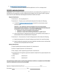 Water Project Grants and Loans - Grant Application - Oregon, Page 3